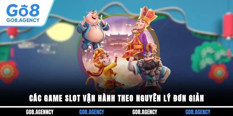 Các game slot vận hành theo nguyên lý đơn giản